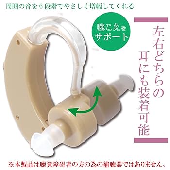 Amazon.co.jp: Allseasons 電池式 集音器 収納ケース付き/耳かけ